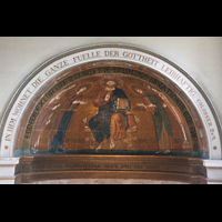 Potsdam, Friedenskirche am Park Sanssouci, Venezianisches Mosaik aus dem 13. Jh. in der Apsis