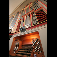 Hamburg, Domkirche St. Marien, Orgel und Spieltisch