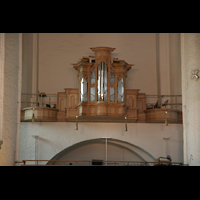 Hamburg, Hauptkirche St. Katharinen, Rckpositiv der Hauptorgel (im Bau)