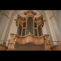 Hamburg, Hauptkirche St. Katharinen, Rckpositiv der Hauptorgel (im Bau)