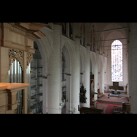 Hamburg, St. Katharinen, Blick von der Orgelempore zum Chor