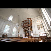 Kirchheimbolanden, St. Paulus, Innenraum mit Orgel