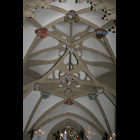 Meisenheim am Glan, Schlosskirche, Doppelgewölbe in der Grabkapelle