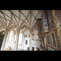Meisenheim am Glan, Schlosskirche, Orgel und Seitenschiff