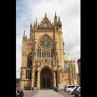Metz, Cathédrale Saint-Étienne, Fassade