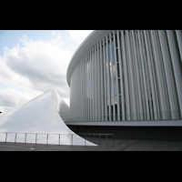 Luxembourg (Luxemburg), Philharmonie, Konzertsaal, Auenansicht