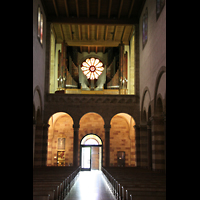 Echternach, St. Willibrord Basilika, Orgelempore