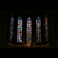 Luxembourg (Luxemburg), Cathédrale Notre-Dame, Chorfenster