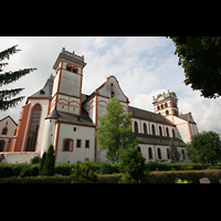 Trier, Basilika St. Matthias, Seitenansicht