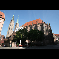 Nürnberg (Nuremberg), St. Sebald, Ansicht vom Chor aus