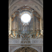 Polling, Stiftskirche St. Salvator und Heilig-Kreuz, Orgel