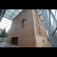 München (Munich), Herz-Jesu-Kirche, Vorraum mit Seitenumgängen