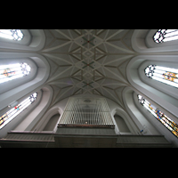 München (Munich), St. Johann Baptist (kath.), Orgel und Deckengewölbe