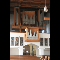Memmingen, St. Josef, Orgelempore