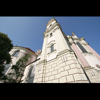 Ottobeuren, Abtei - Basilika St. Alexander und Theodor, Turm von der Seite