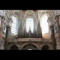 Ottobeuren, Abtei - Basilika St. Alexander und Theodor, Orgelempore