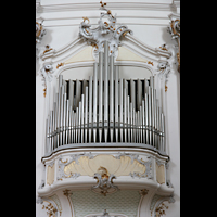Ottobeuren, Abtei - Basilika St. Alexander und Theodor, Rechte Balkonorgel (Schwellwerk)