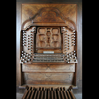 Ottobeuren, Abtei - Basilika, Spieltisch der Dreifaltigkeitsorgel