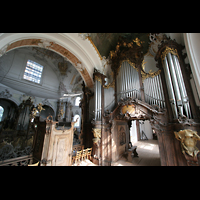 Ottobeuren, Abtei - Basilika St. Alexander und Theodor, Dreifaltigkeitsorgel und Heilig-Geist-Orgel