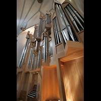 Memmingen, St. Martin, Orgel perspektivisch