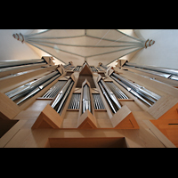 Memmingen, St. Martin, Orgelprospekt perspektivisch