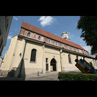 Memmingen, St. Martin, Seitenansicht