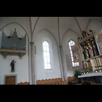 Waldkirchen, St. Peter und Paul (Bayernwalddom), Chororgel und Hochaltar