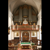 Linz, Stadtpfarrkirche, Orgelempore