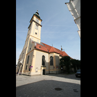 Linz, Stadtpfarrkirche, Außenansicht