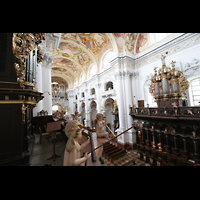 St. Florian, Stiftskirche, Alle drei Orgeln