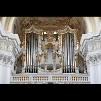 St. Florian, Stiftskirche, Große Orgel