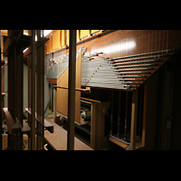 Mechanikabgänge vom Spieltisch der Hauptorgel Passau, Dom St. Stephan, Mechanikabgänge vom Spieltisch der Hauptorgel