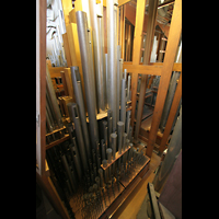 Pfeifen des Kleinpedals Passau, Dom St. Stephan, Pfeifen des Kleinpedals