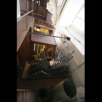 Prinzipalbass 32', Kleinpedal und Chamaden Passau, Dom St. Stephan, Prinzipalbass 32', Kleinpedal und Chamaden