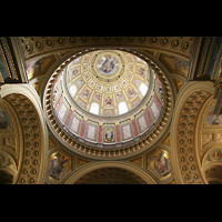 Budapest, Szent István Bazilika (St. Stefan Basilika), Kuppel