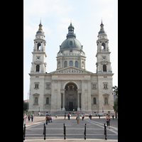 Budapest, Szent István Bazilika (St. Stefan Basilika), Fassade