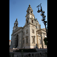 Budapest, Szent István Bazilika (St. Stefan Basilika), Doppelturmfassade