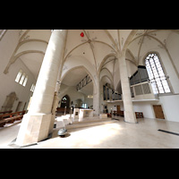 Dülmen, St. Viktor, Innenraum mit Orgel