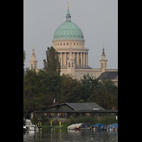 Potsdam, St. Nikolai, Ansicht von der Havel aus