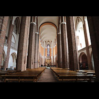 Szczecin (Stettin), Katedra sw. Jakuba (Jakobskathedrale), Innenraum in Richtung Chor