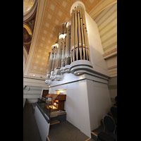 Potsdam, St. Nikolai, Orgel, von der Empore aus gesehen