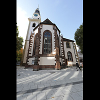 Stuttgart, Hospitalkirche, Auenansicht vom Chor aus