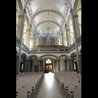 Stuttgart, Matthäuskirche, Orgelempore