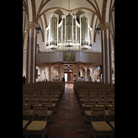 Berlin, St. Nikolai, Hauptschiff in Richtung Orgel