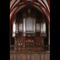 Leipzig, Thomaskirche, Sauer-Orgel auf der Westempore