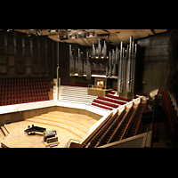 Leipzig, Neues Gewandhaus, Groer Saal mit Orgel, seitlich