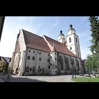 Wittenberg, Stadtkirche St. Marien, Kirchplatz und Stadtkirche