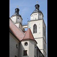 Wittenberg, Stadtkirche St. Marien, Türme
