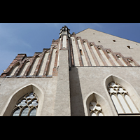 Wittenberg, Stadtkirche St. Marien, Giebel an der Ostfassade