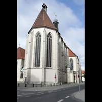 Braunschweig, St. Ulrici Brüdern, Chor von der Kannengießerstraße aus